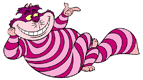 Cheshire Cat pointing