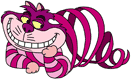 Cheshire Cat disappearing