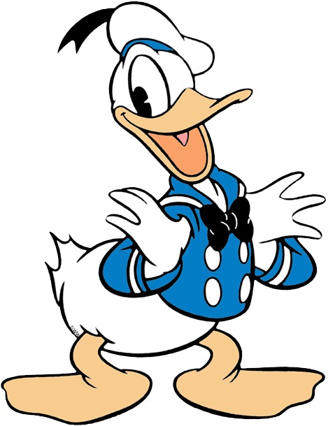 Classic Donald & Daisy Duck Clip