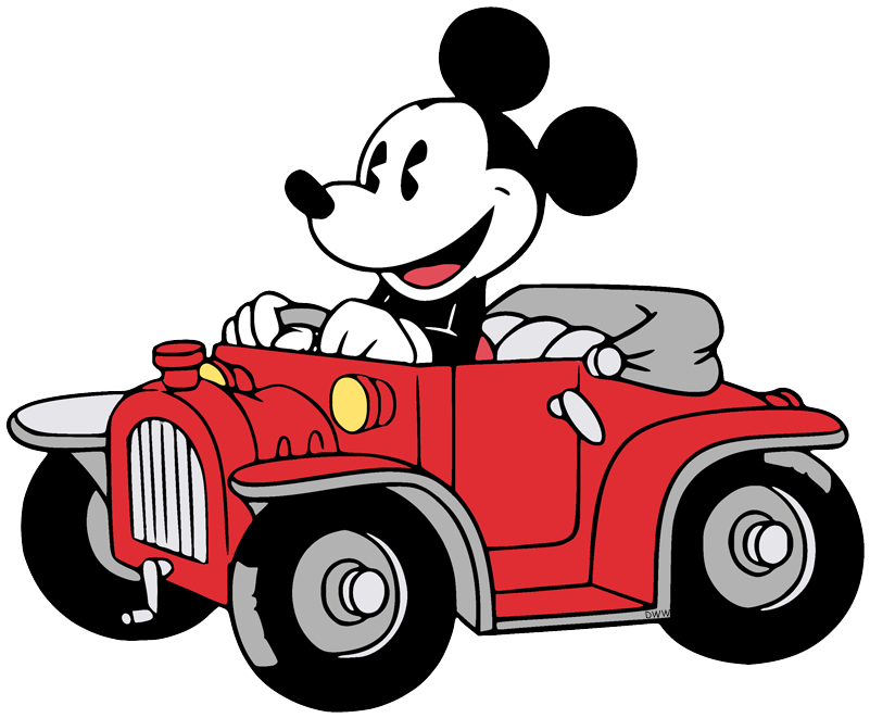 mickey mouse cartoon mickey mouse car