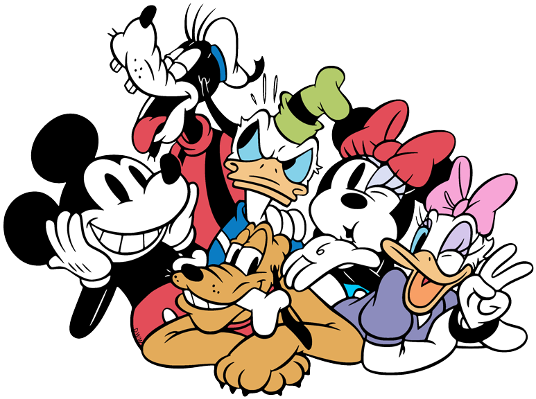 More Mickey and Friends Clip Art. 