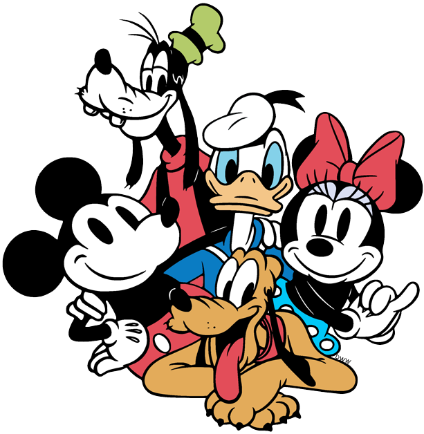 More Mickey and Friends Clip Art. 