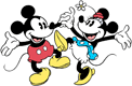 Classic Mickey, Minnie dancing