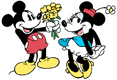 Mickey, Minnie bouquet