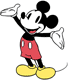 Cheerful Mickey Mouse