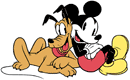 Classic Mickey and Pluto