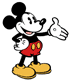 Mickey presenting
