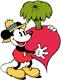Mickey, giant raddish