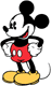 Mickey with hands on hips
