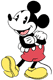Mickey standing with arms crossed