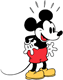 Surprised Mickey Mouse