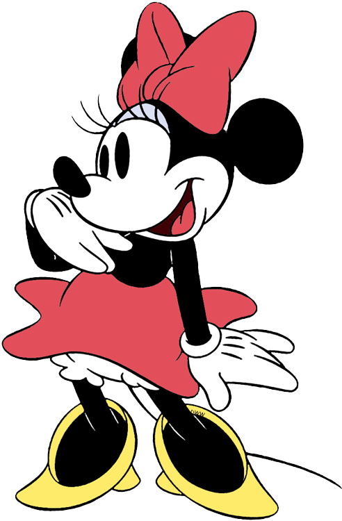 Classic Minnie Mouse Clip Art | Disney Clip Art Galore