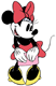 Classic Minnie Mouse in red