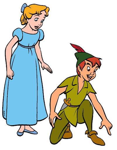 Peter Pan and Wendy Clip Art | Disney Clip Art Galore