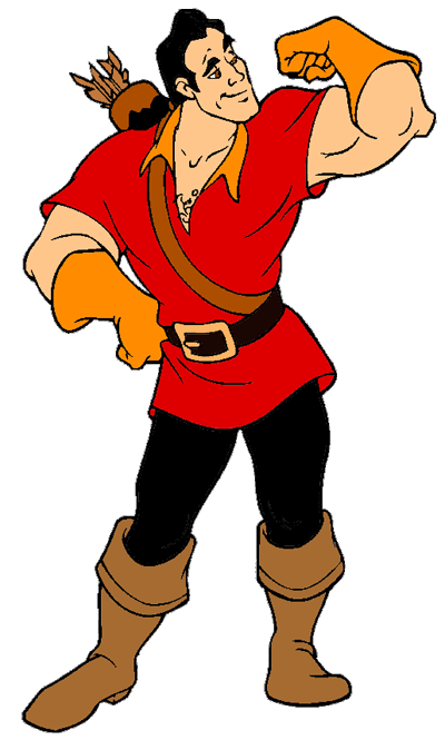 Gaston and Lefou Clip Art | Disney Clip Art Galore