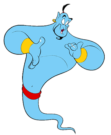Aladdin's Genie Clip Art | Disney Clip Art Galore