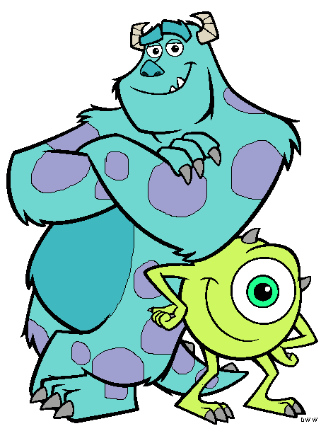 Monsters Inc Clip Art