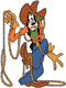 Cowboy Goofy