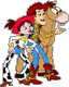 Bullseye, Jessie, Woody