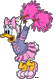 Cheerleader Daisy Duck