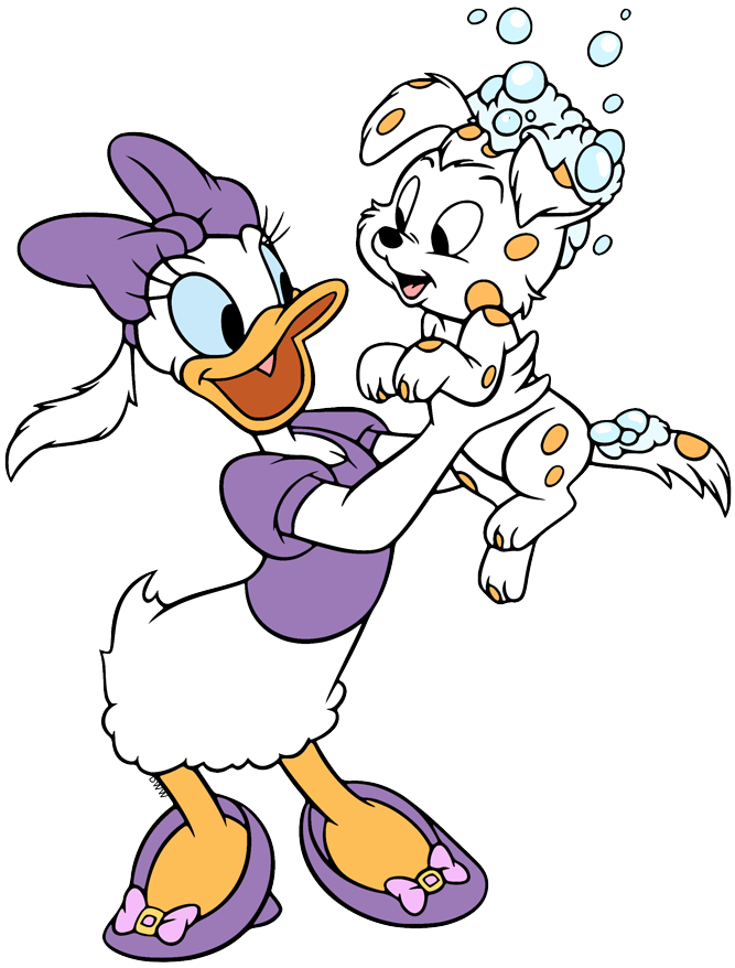 all-original. transparent png images of Disney's Daisy Duck posing, ad...