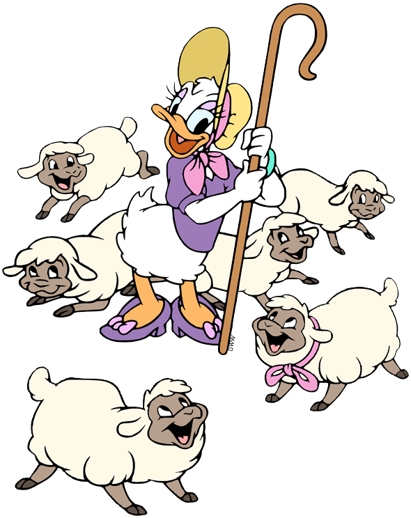 daisy duck peace sign png