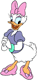Daisy Duck smiling