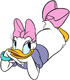 Relaxed Daisy Duck