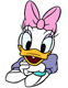 Daisy Duck's face