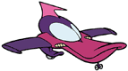 Darkwing Duck plane