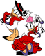 Donald, Daisy flamenco dancing