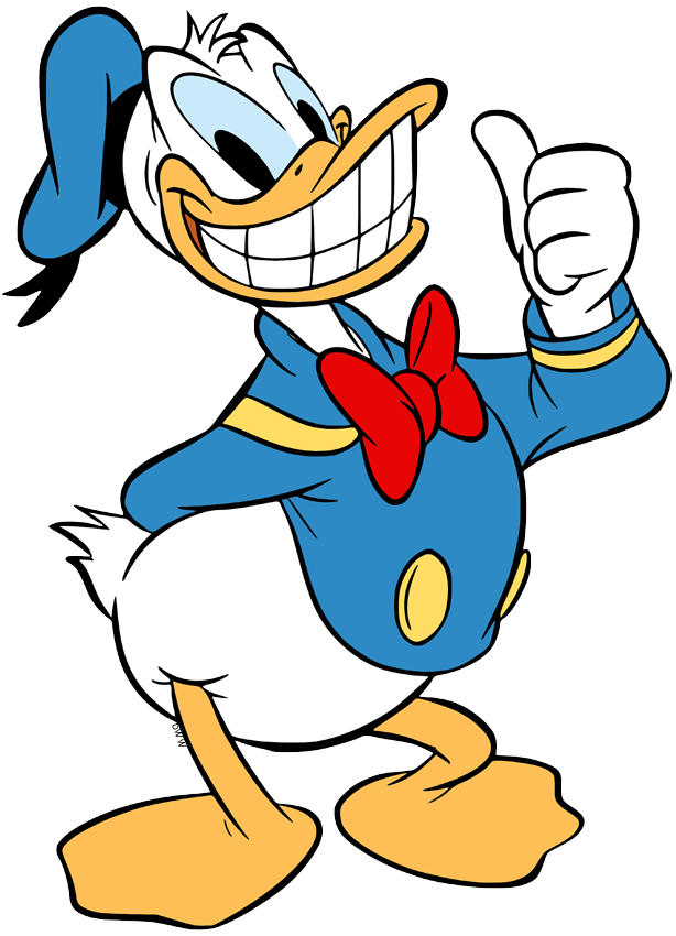 Donald Duck Free Png Clip Art Image Donald Duck Donal - vrogue.co