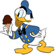 Donald Duck ice cream