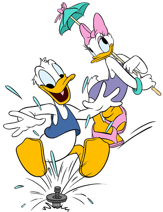 Картинки дональд дак и дейзи