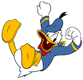 Donald Duck temper tantrum