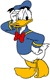 Frustrated Donald Duck