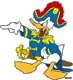 Donald Duck the ship captain