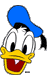 Donald Duck face