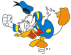 Donald Duck temper tantrum