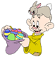 Dopey's Easter eggs