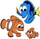 Marlin, Nemo, Dory