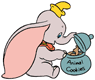 Dumbo in the cookie jar