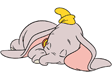 Dumbo sleeping