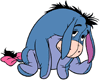 Eeyore looking sad