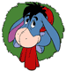 Eeyore in a wreath