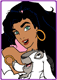 Esmeralda, Djali