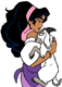Esmeralda, Djali