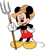 Farmer Mickey Mouse