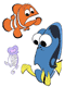 Dory, Marlin, Jellyfish