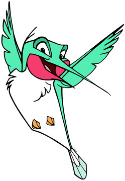 Flit smiling